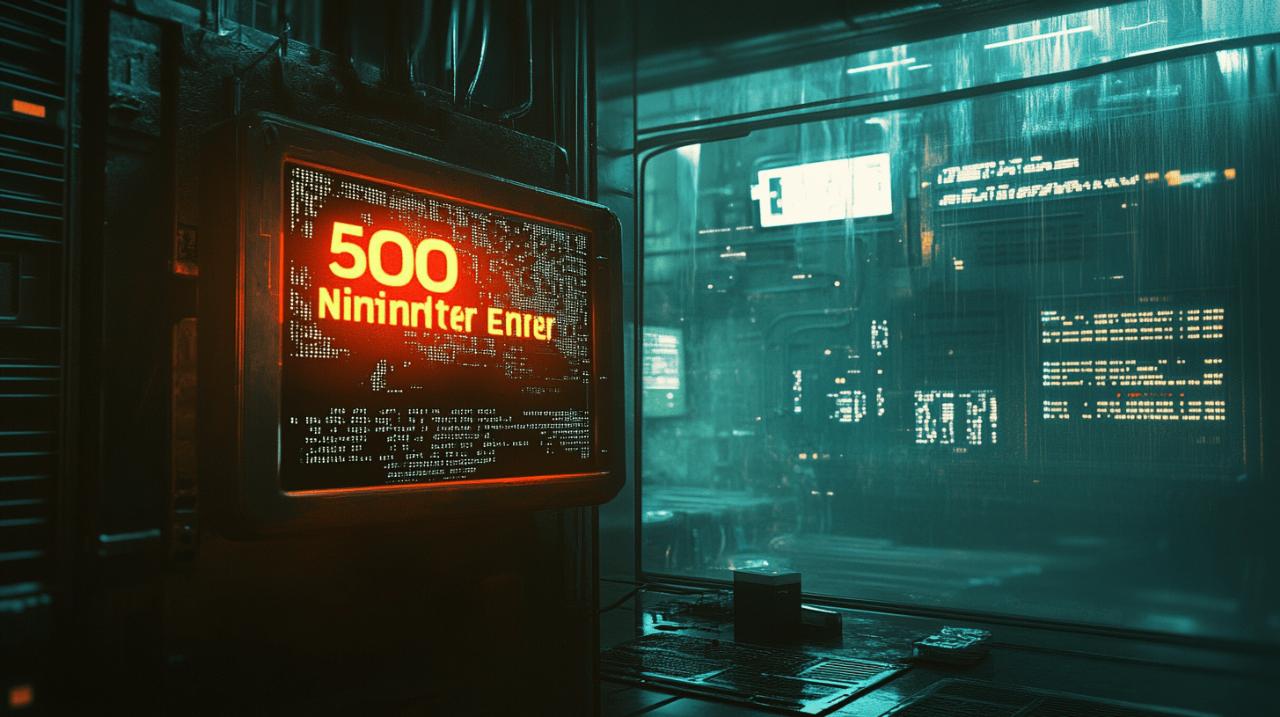 Comment identifier et corriger l’origine de l’erreur ‘Internal Server Error’ dans WP Moon